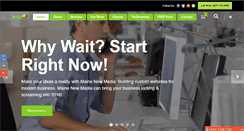 Desktop Screenshot of mainenewmedia.com